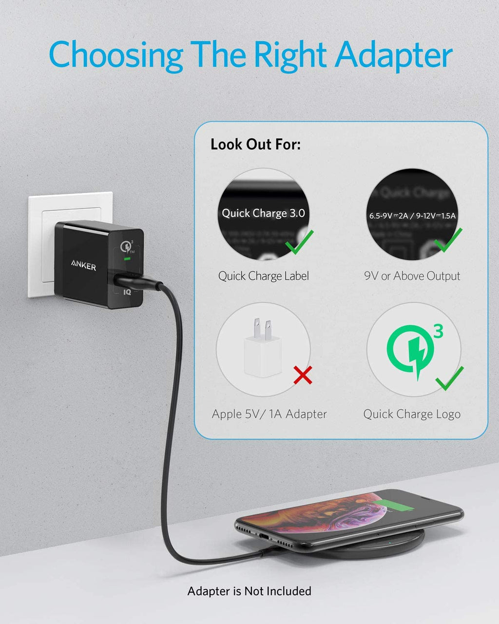 Anker <b>313</b> Wireless Charger (Pad) - MERGE.DAY.1.FREESTYLE