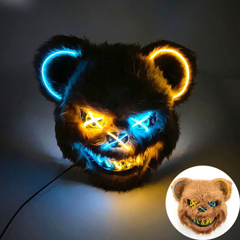 Halloween luminous bear mask - MERGE.DAY.1.FREESTYLE
