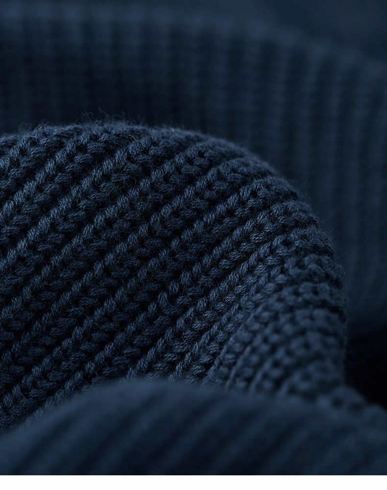 2024 half-high collar zipper sweater - MERGE.DAY.1.FREESTYLE