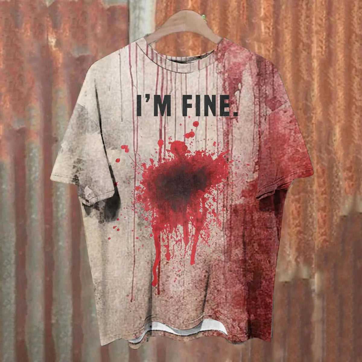 2024 Halloween trendy men's short sleeves - MERGE.DAY.1.FREESTYLE