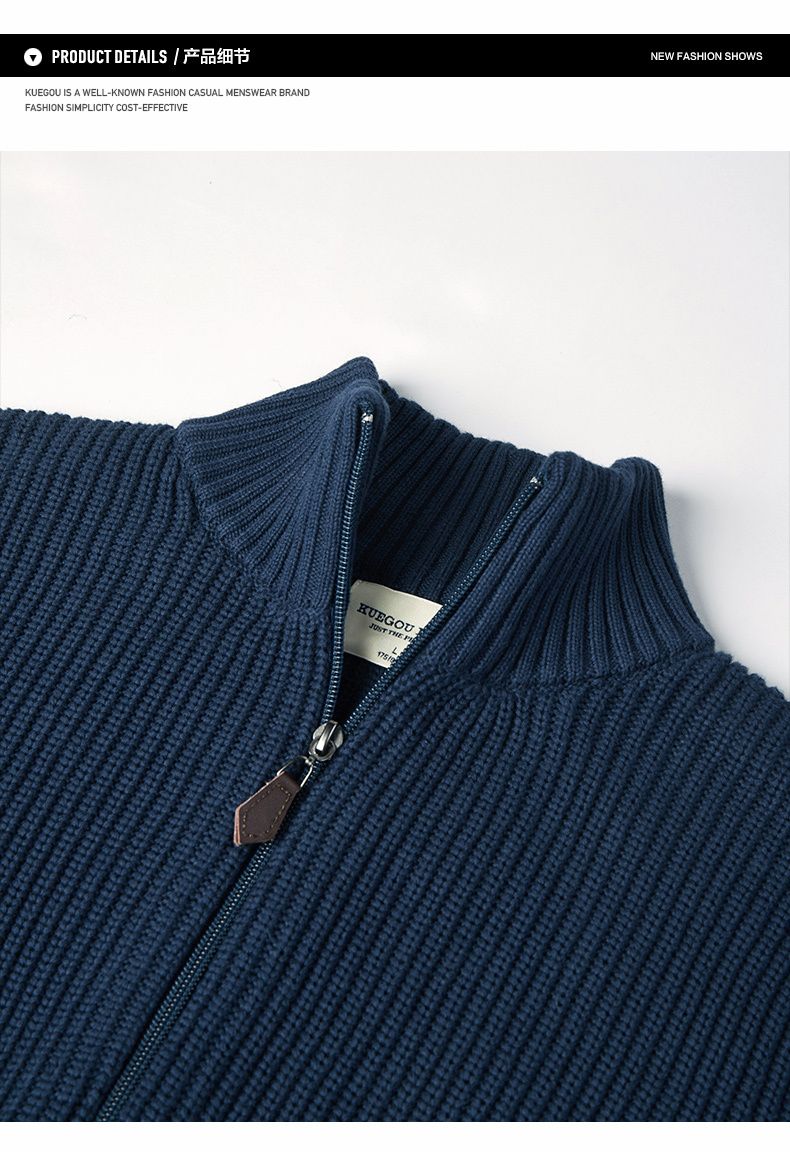 2024 half-high collar zipper sweater - MERGE.DAY.1.FREESTYLE