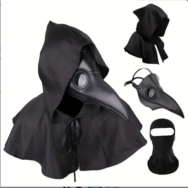 Halloween plague doctor 3-piece set - MERGE.DAY.1.FREESTYLE
