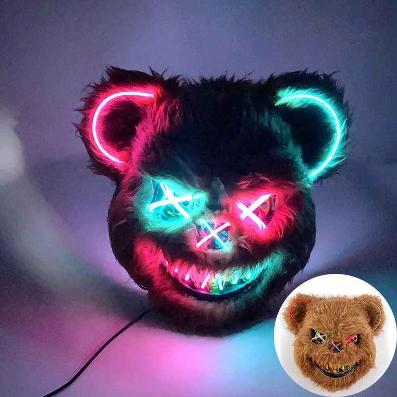 Halloween luminous bear mask - MERGE.DAY.1.FREESTYLE