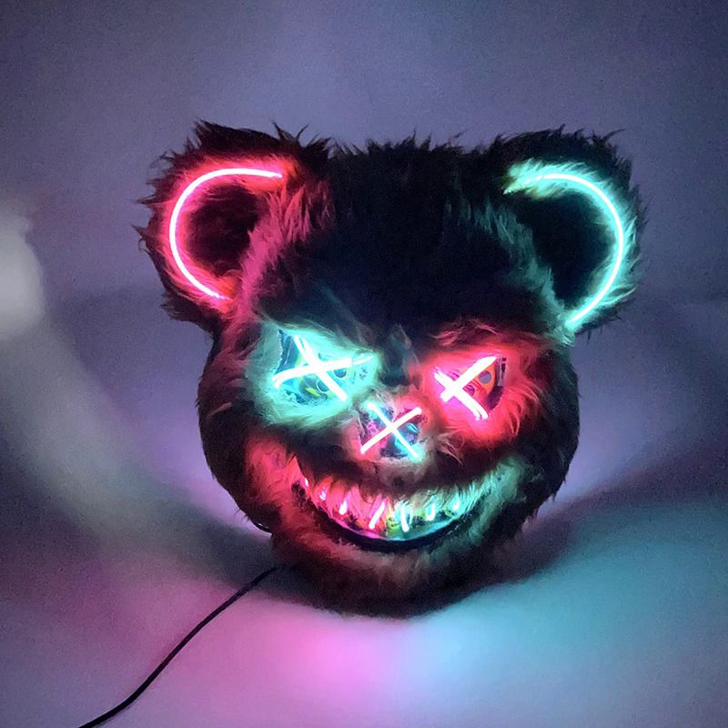 Halloween luminous bear mask - MERGE.DAY.1.FREESTYLE