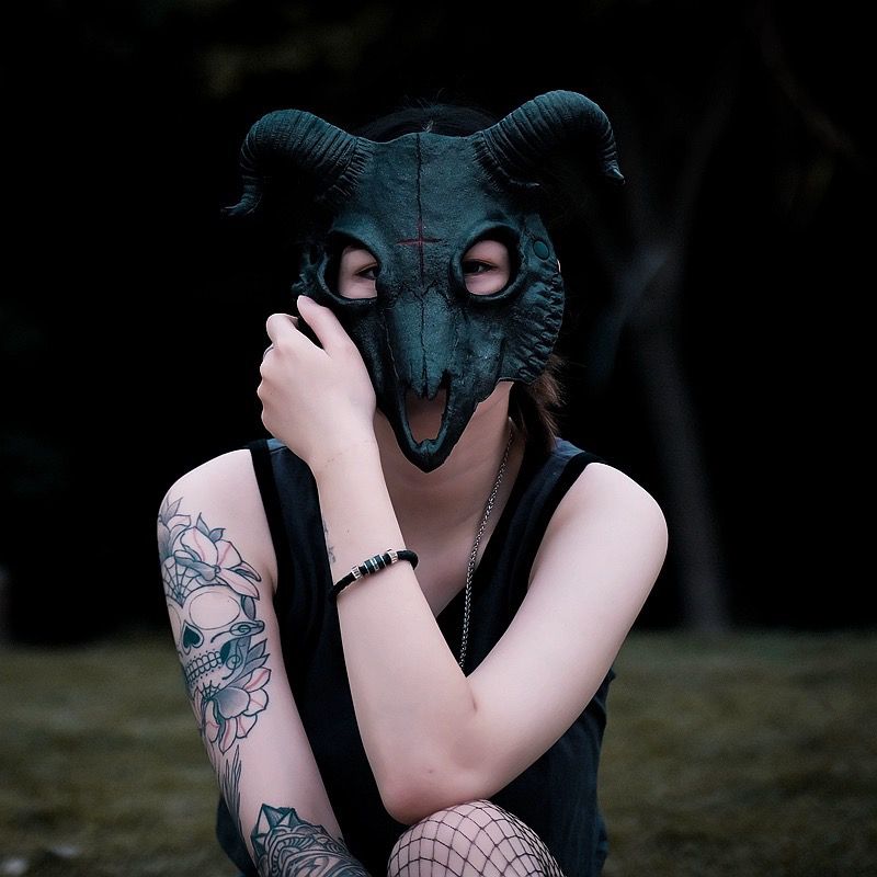 Halloween goat mask - MERGE.DAY.1.FREESTYLE