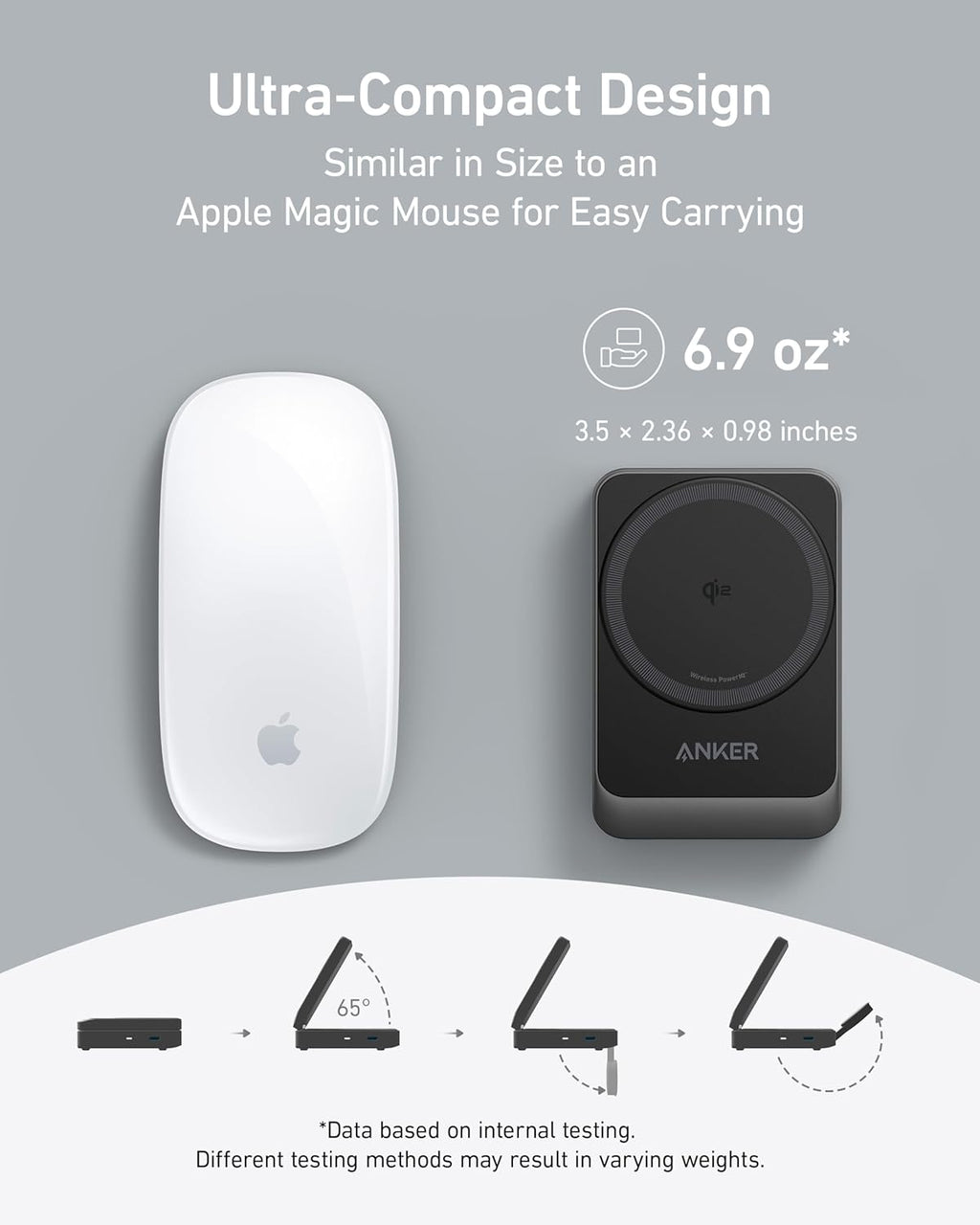 Anker MagGo Wireless Charging Station (Foldable 3-in-1) - MERGE.DAY.1.FREESTYLE