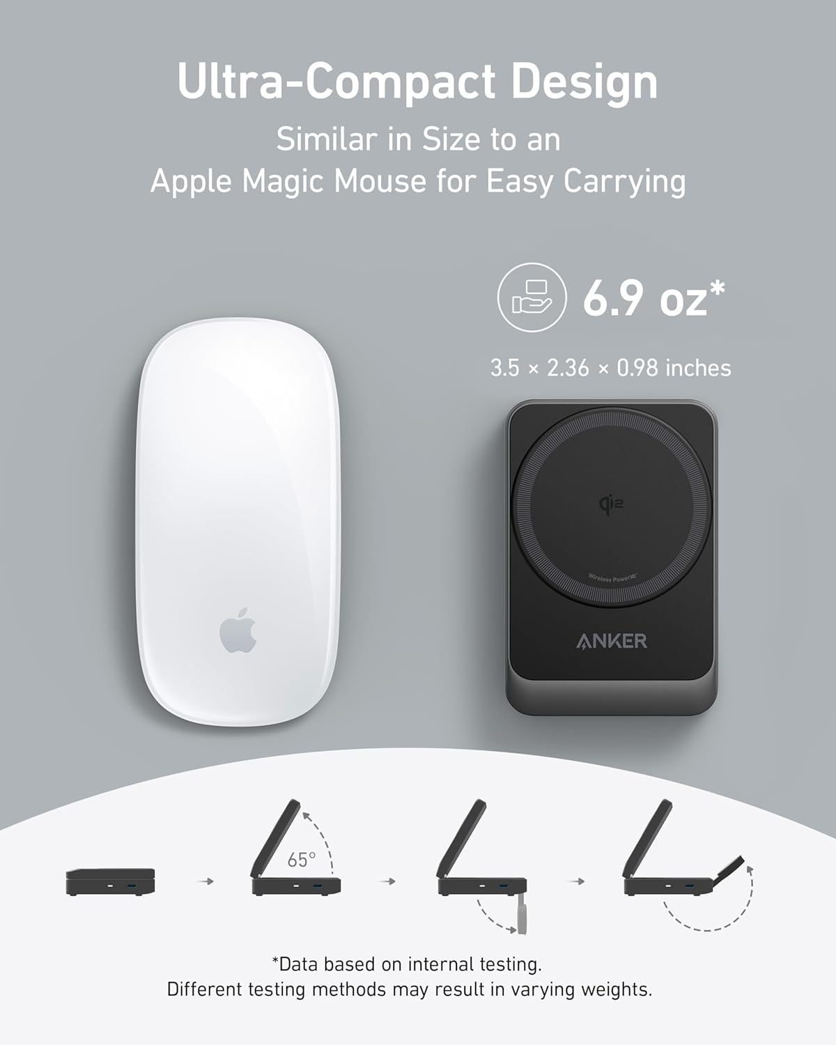 Anker MagGo Wireless Charging Station (Foldable 3-in-1) - MERGE.DAY.1.FREESTYLE