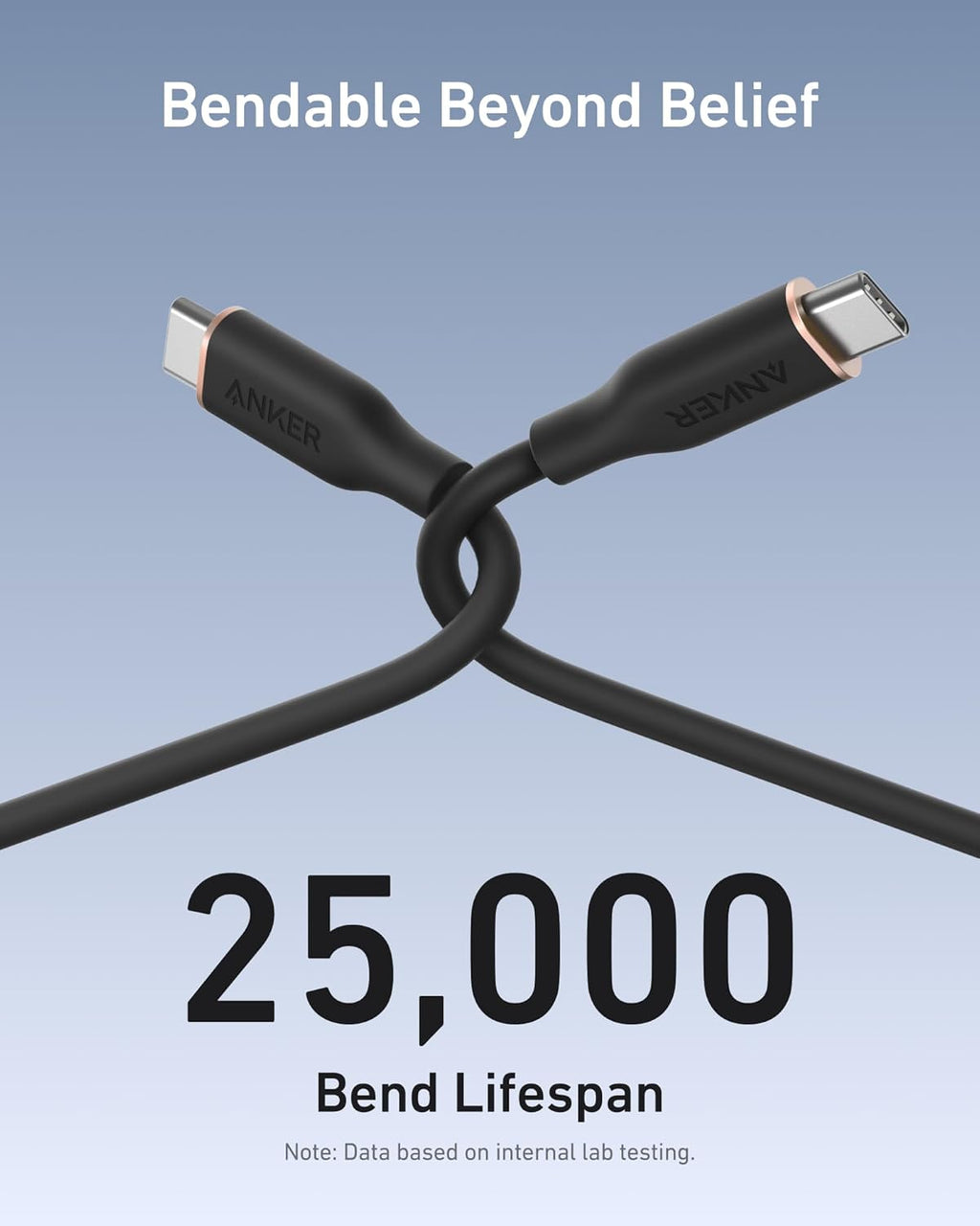 Anker <b>643</b> USB-C to USB-C Cable (Flow, Silicone) - MERGE.DAY.1.FREESTYLE