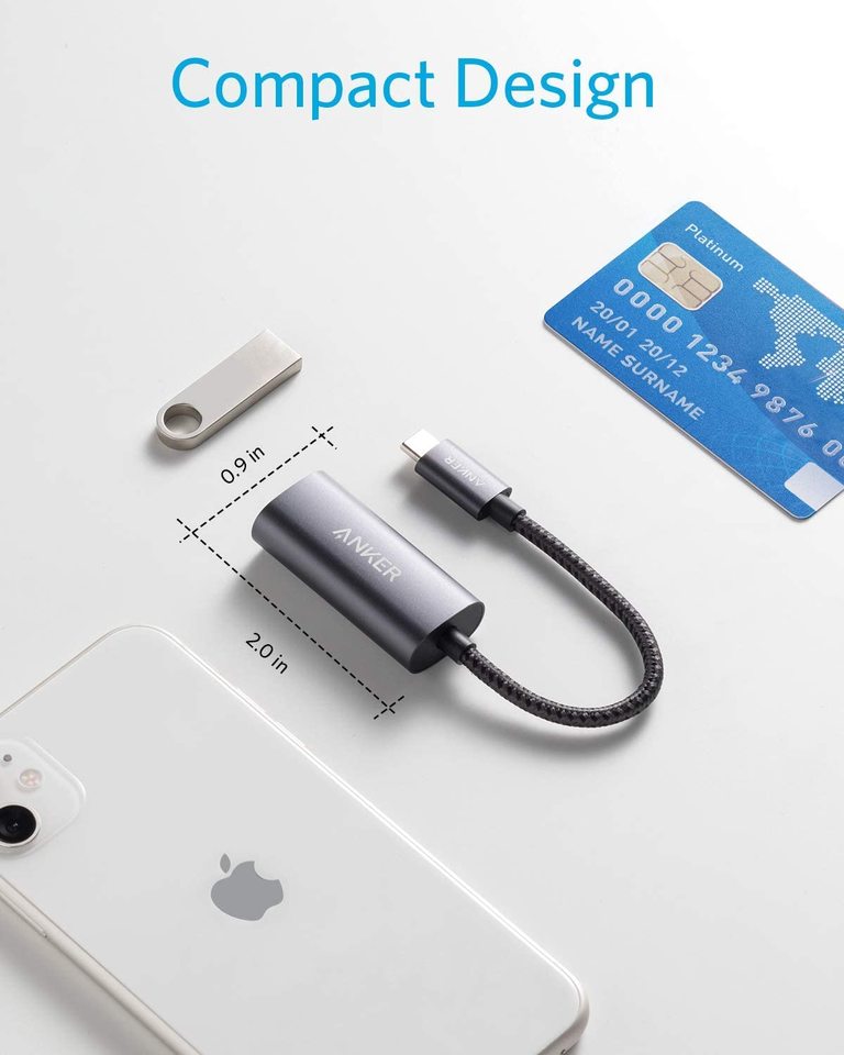 Anker <b>PowerExpand</b> USB-C to Gigabit Ethernet Adapter - MERGE.DAY.1.FREESTYLE