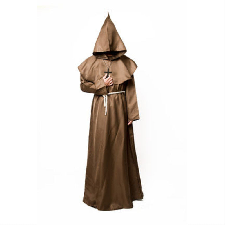 Halloween costume medieval monk cloak suit - MERGE.DAY.1.FREESTYLE