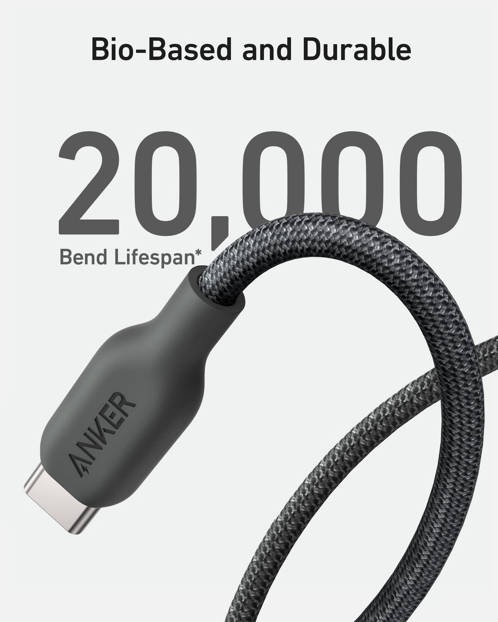 Anker <b>543</b> USB C to USB C Cable (240W, 10 ft) - MERGE.DAY.1.FREESTYLE