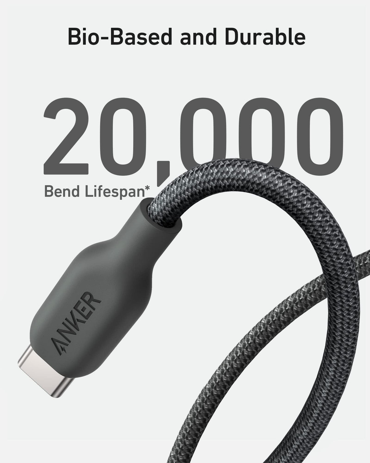 Anker <b>543</b> USB C to USB C Cable (240W, 10 ft) - MERGE.DAY.1.FREESTYLE
