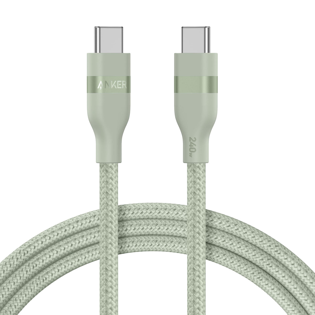Anker USB-C to USB-C Cable (3 ft / 6 ft, 240W, Upcycled-Braided) - MERGE.DAY.1.FREESTYLE