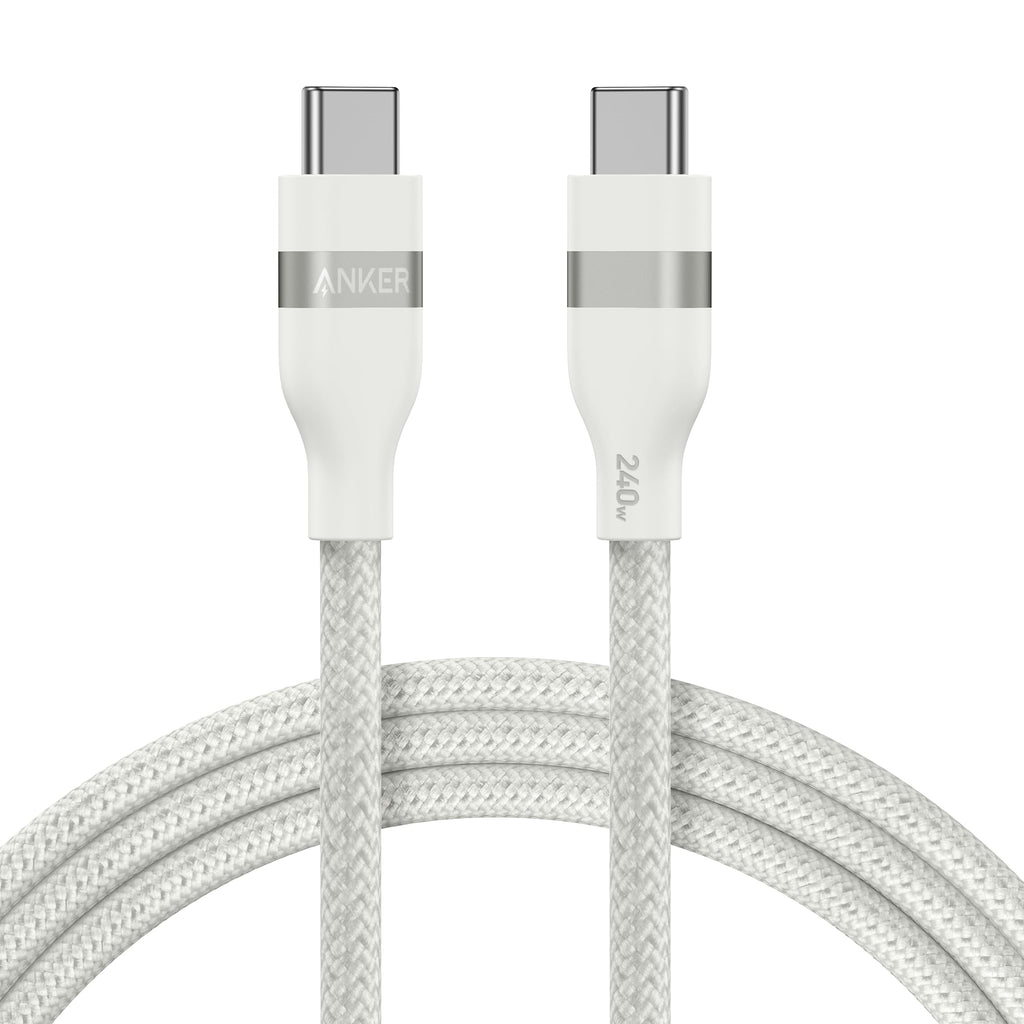 Anker USB-C to USB-C Cable (3 ft / 6 ft, 240W, Upcycled-Braided) - MERGE.DAY.1.FREESTYLE
