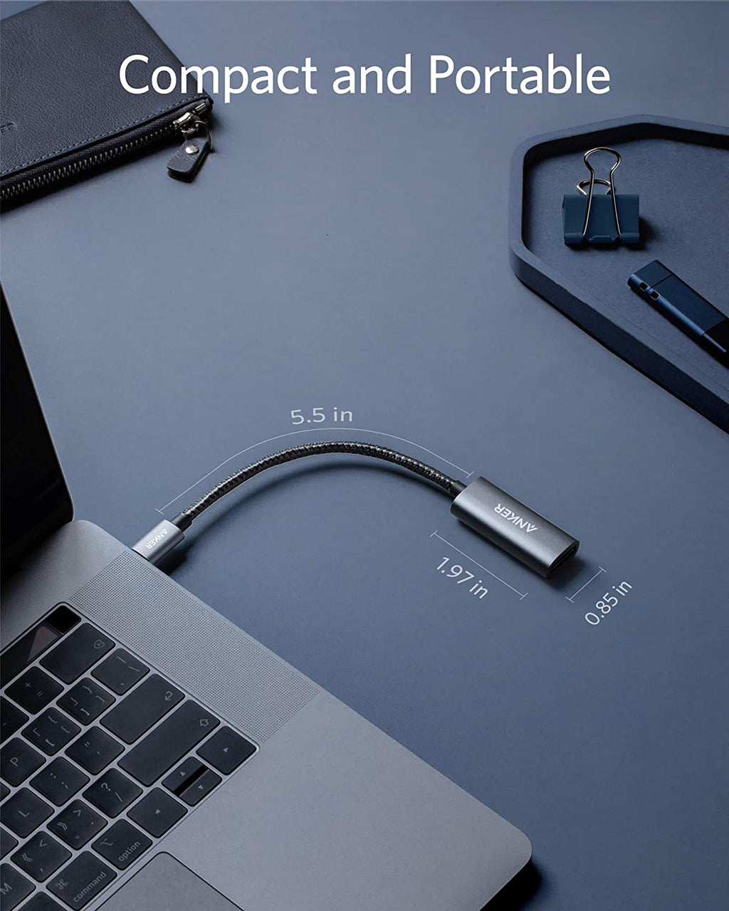 Anker <b>PowerExpand</b> USB-C to DisplayPort Adapter - MERGE.DAY.1.FREESTYLE