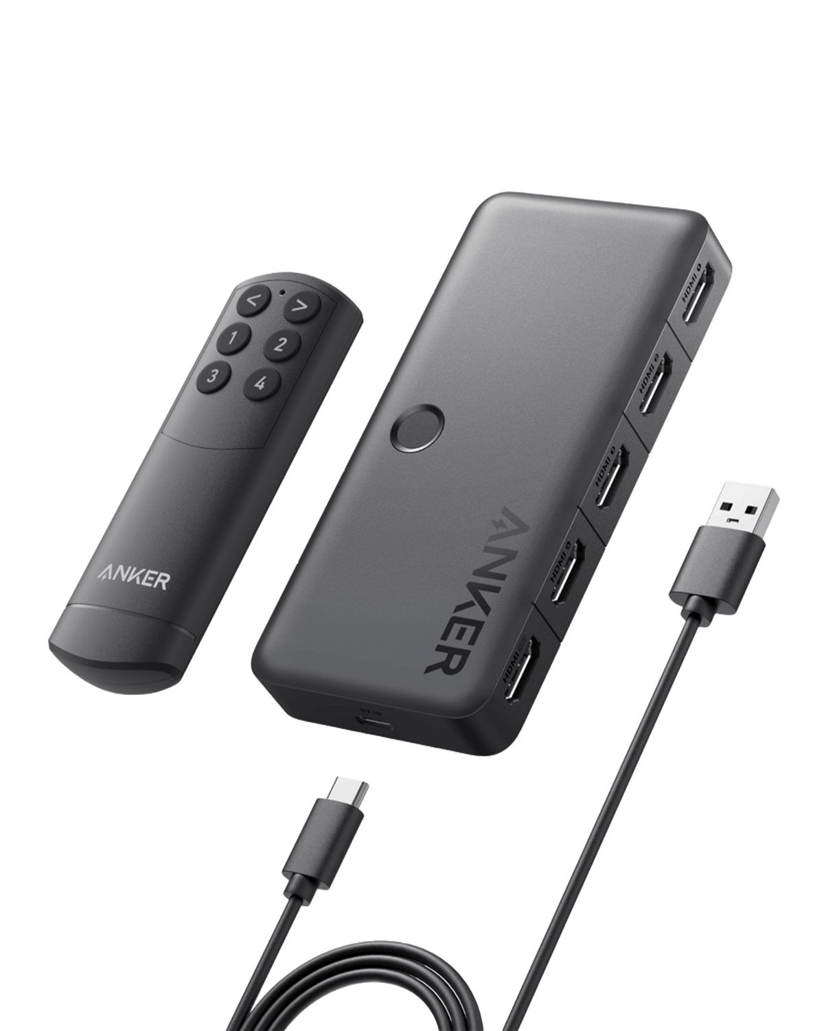 Anker HDMI Switch (4 in 1 Out, 4K HDMI) - MERGE.DAY.1.FREESTYLE