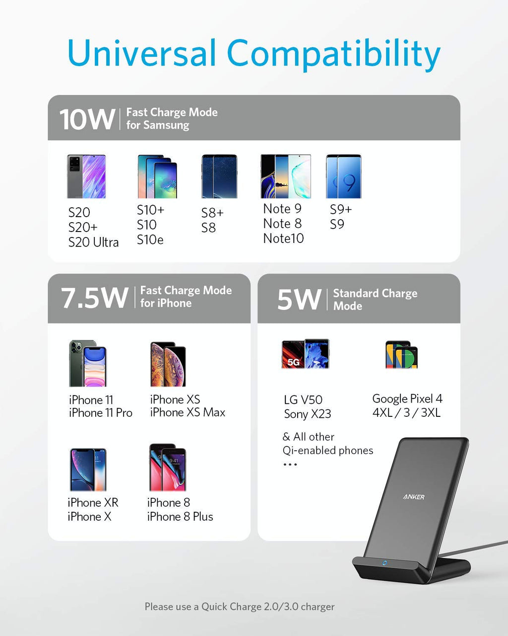 Anker <b>313</b> Wireless Charger (Stand) - MERGE.DAY.1.FREESTYLE