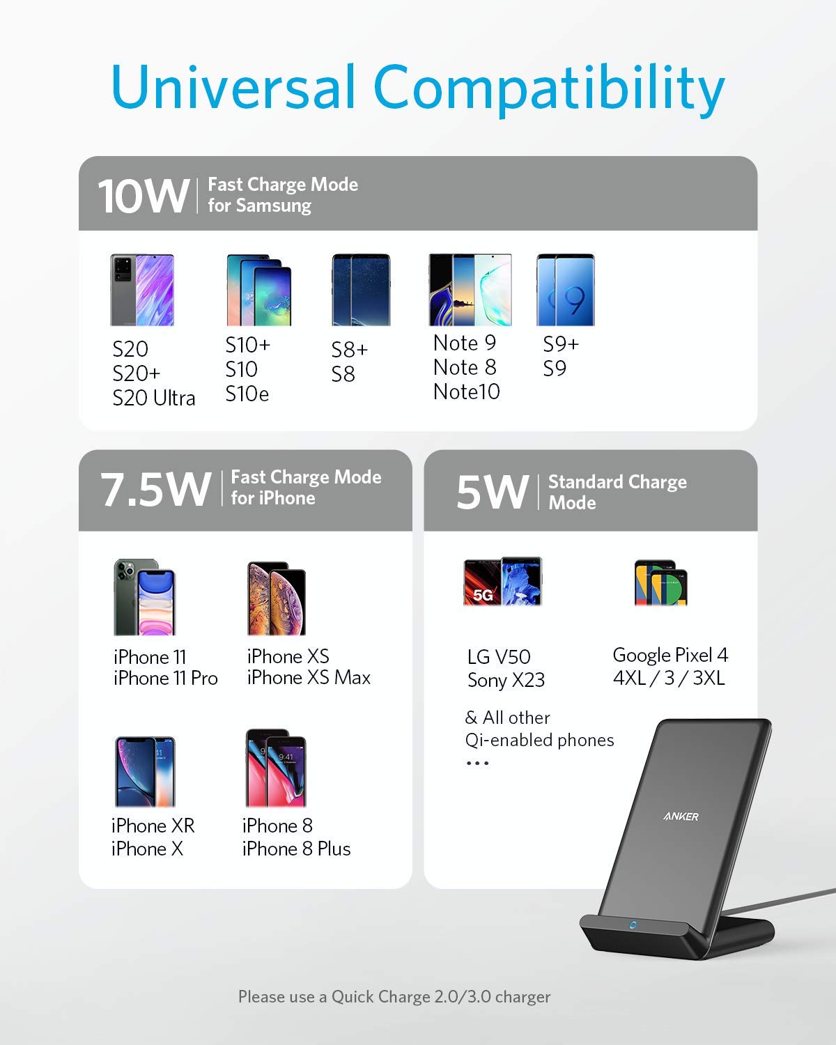 Anker <b>313</b> Wireless Charger (Stand) - MERGE.DAY.1.FREESTYLE