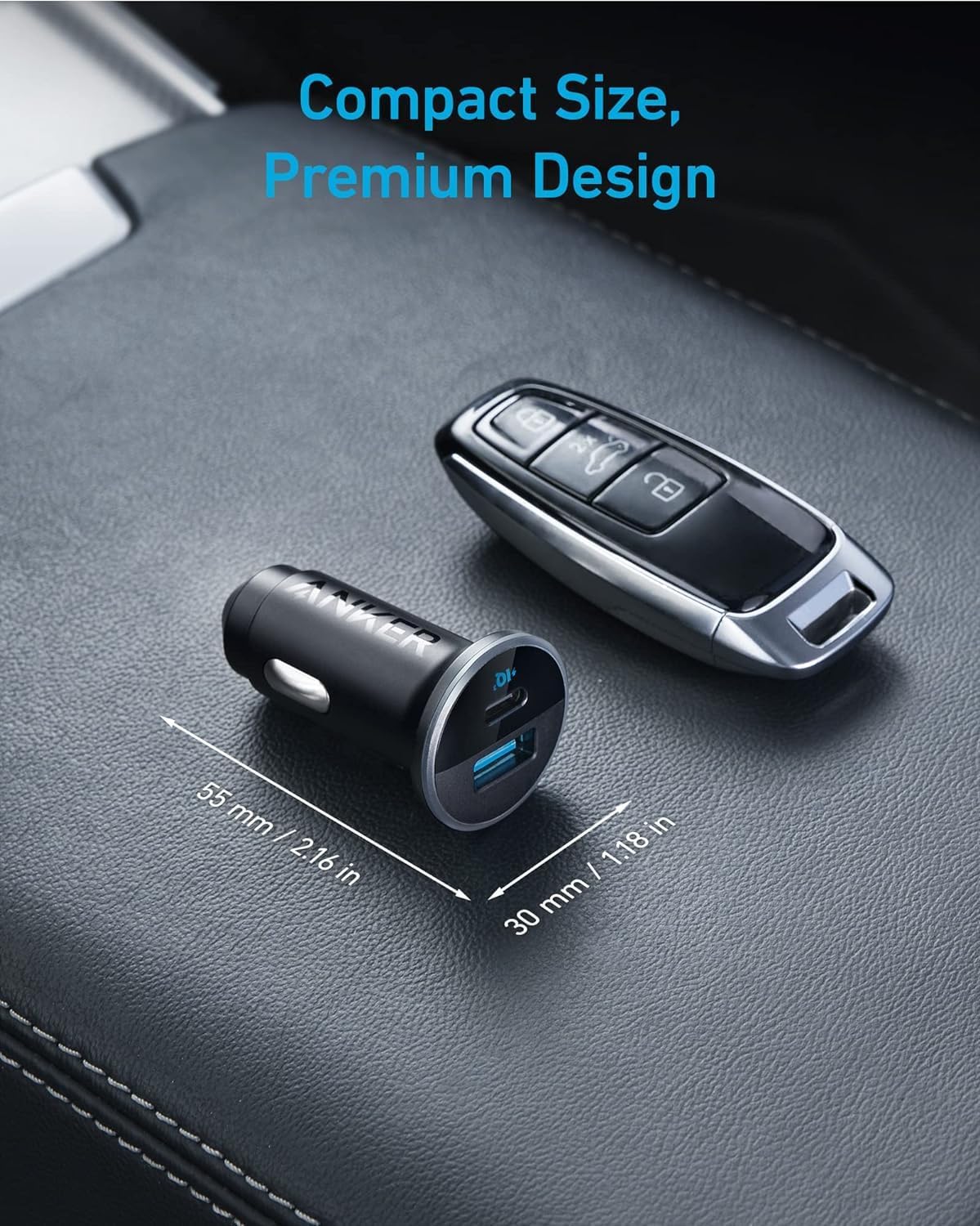 Anker <b>323</b> Car Charger (52.5 W) - MERGE.DAY.1.FREESTYLE