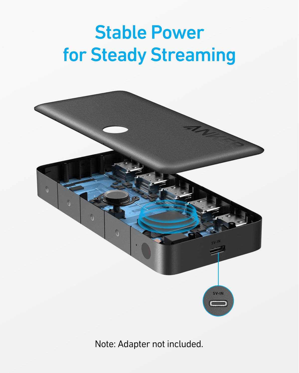 Anker HDMI Switch (4 in 1 Out, 4K HDMI) - MERGE.DAY.1.FREESTYLE