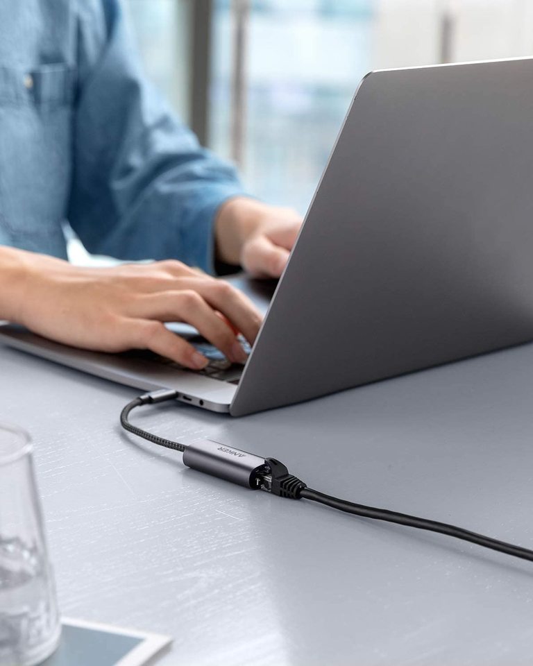 Anker <b>PowerExpand</b> USB-C to Gigabit Ethernet Adapter - MERGE.DAY.1.FREESTYLE