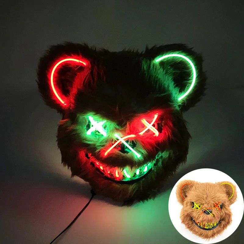 Halloween luminous bear mask - MERGE.DAY.1.FREESTYLE