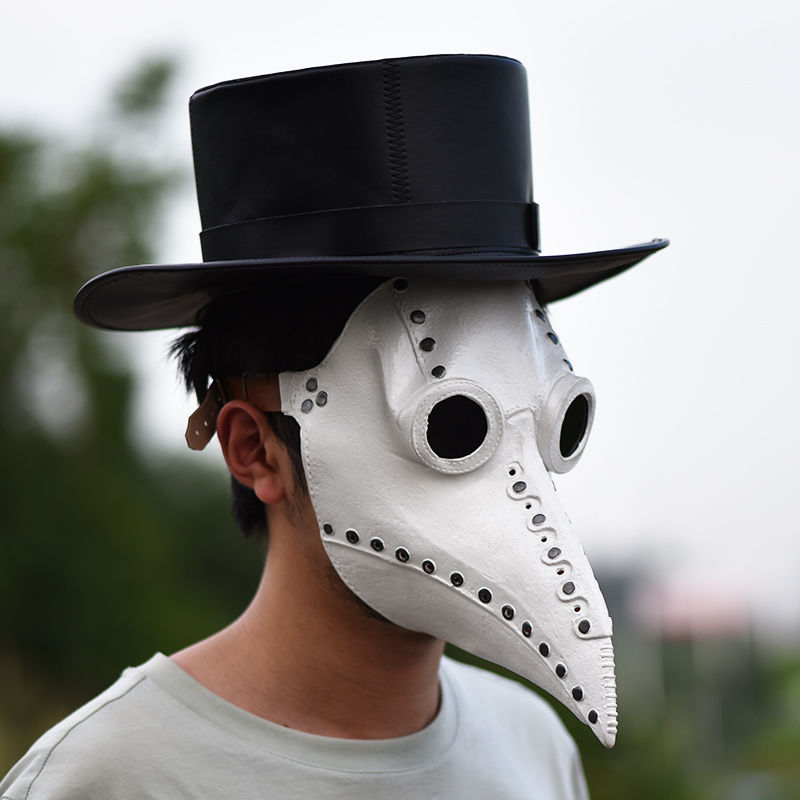 Halloween punk plague crow headgear - MERGE.DAY.1.FREESTYLE