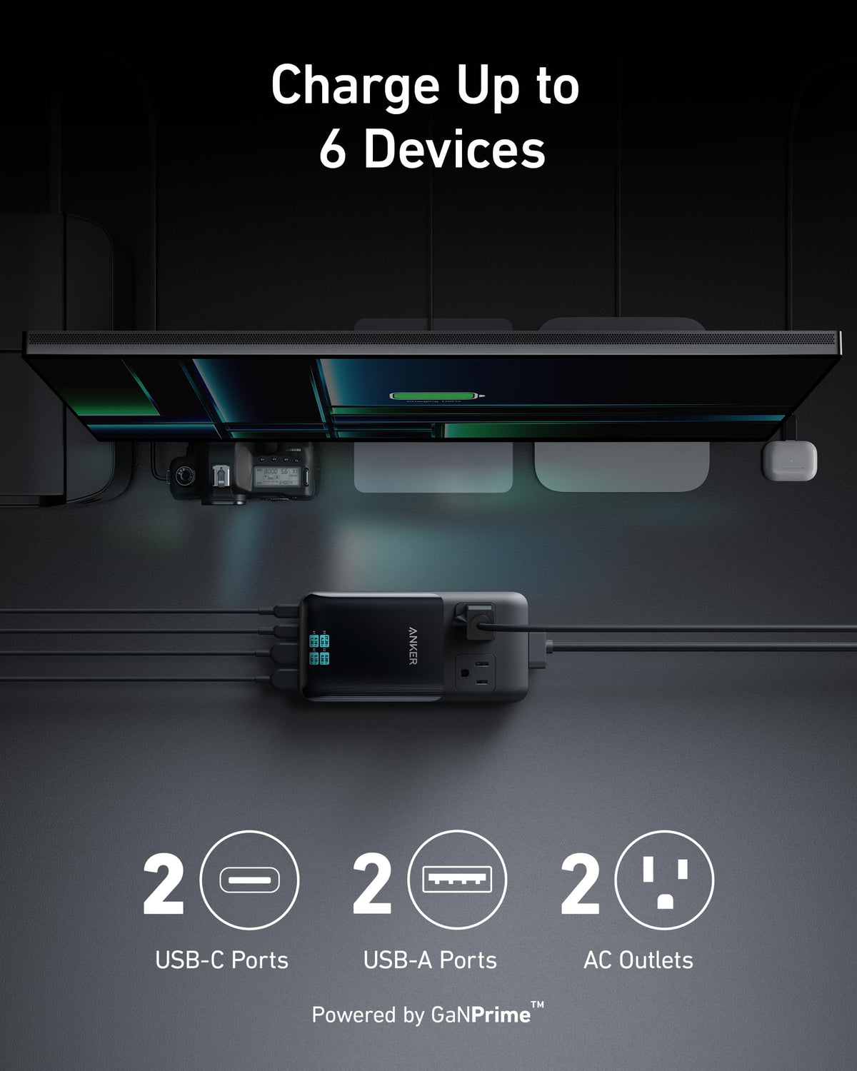 Anker Prime 6-in-1 Charging Station (140W) - MERGE.DAY.1.FREESTYLE