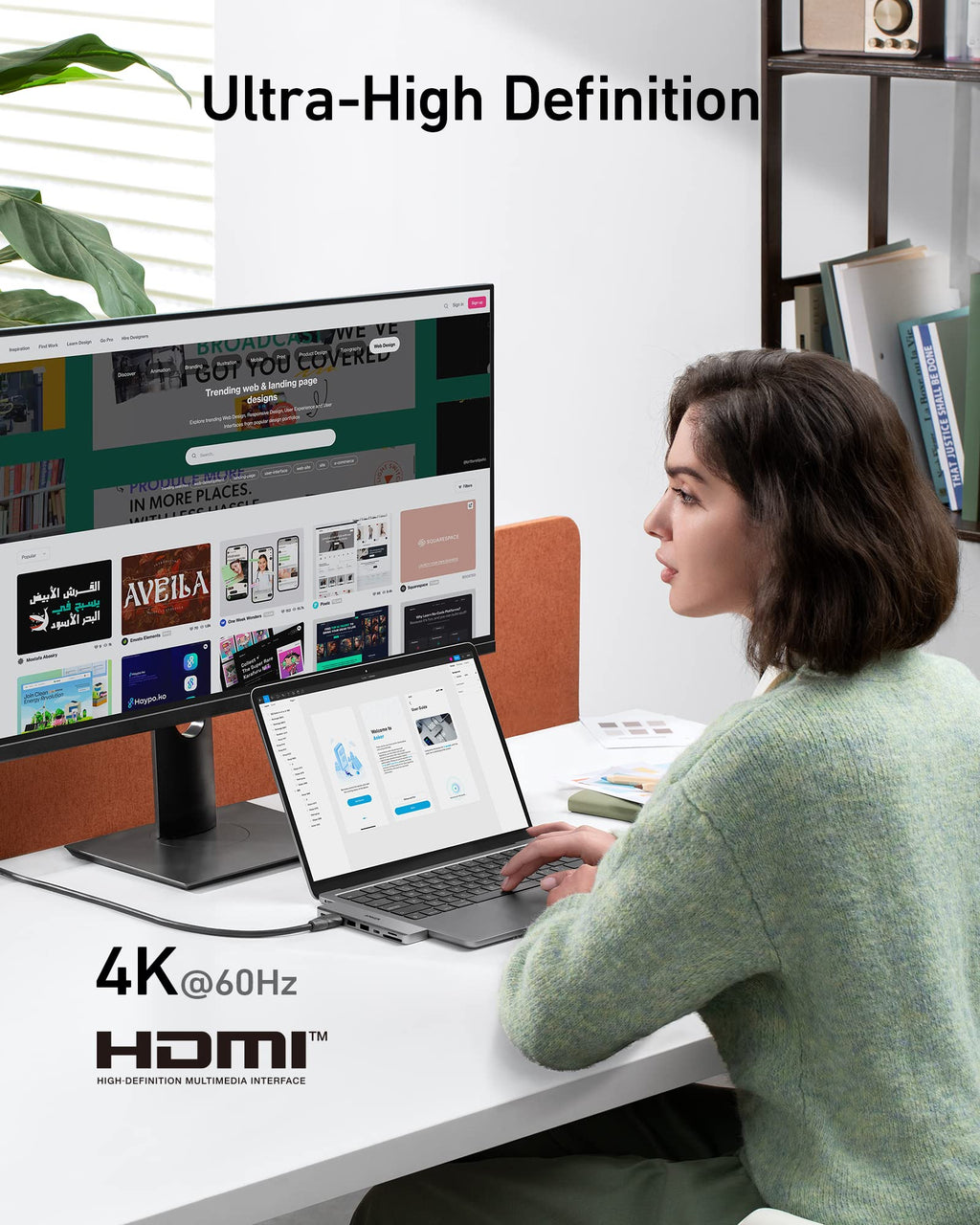 Anker <b>547</b> USB-C Hub (7-in-2, for MacBook) - MERGE.DAY.1.FREESTYLE