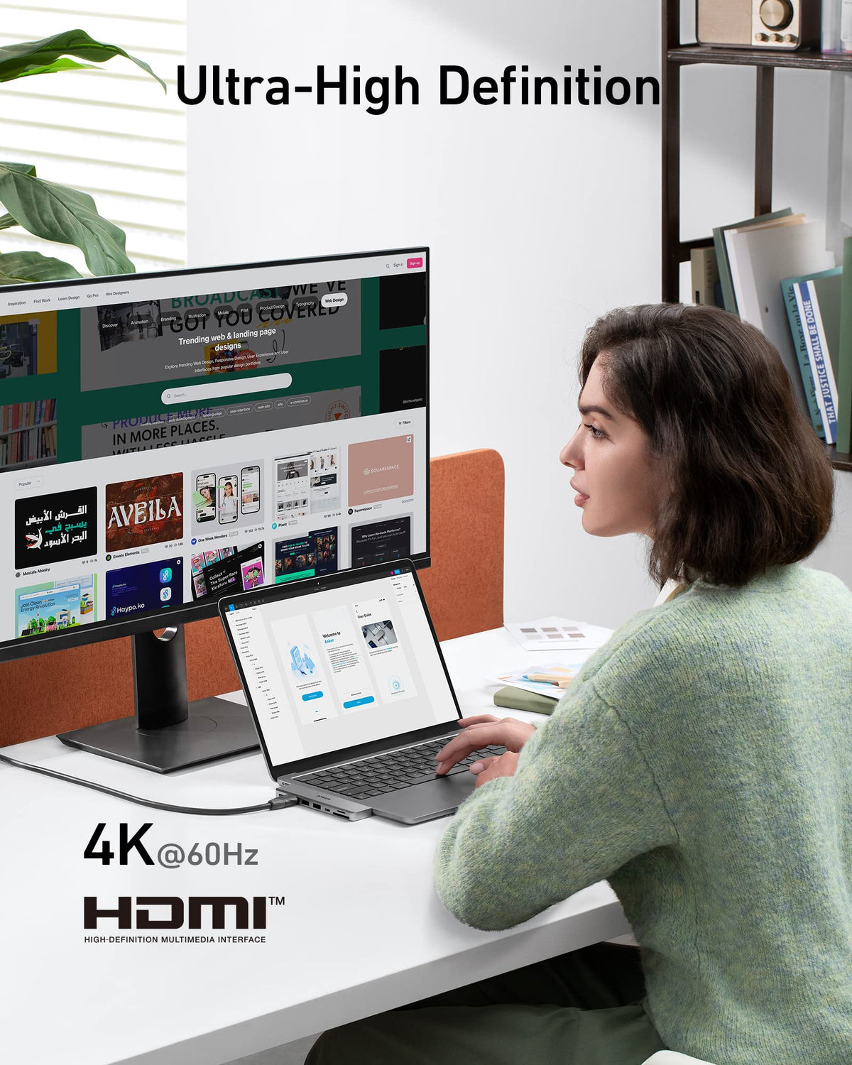 Anker <b>547</b> USB-C Hub (7-in-2, for MacBook) - MERGE.DAY.1.FREESTYLE