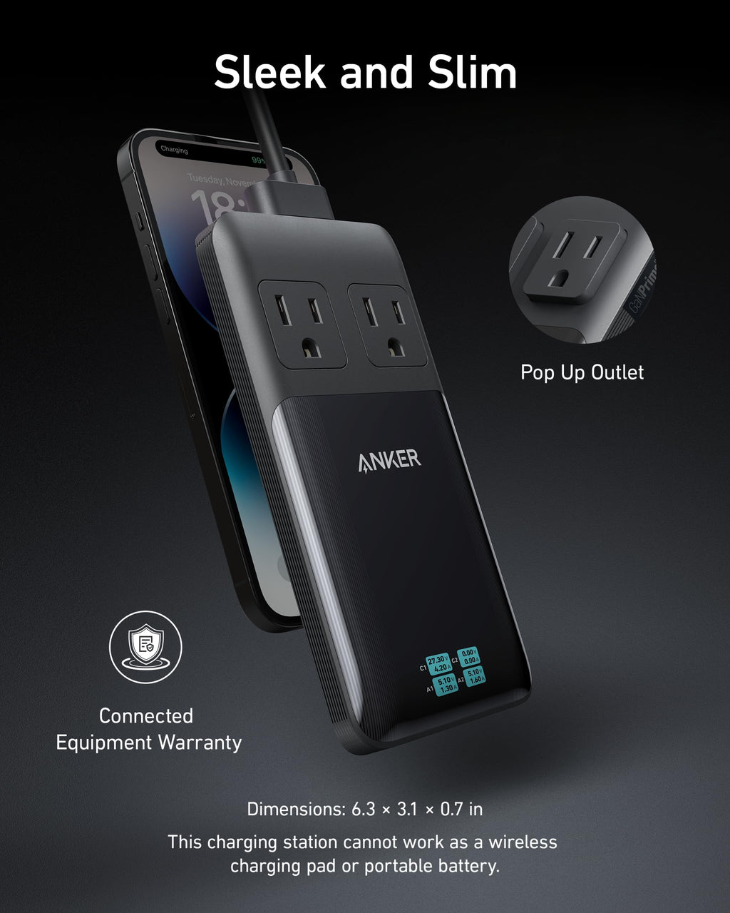 Anker Prime 6-in-1 Charging Station (140W) - MERGE.DAY.1.FREESTYLE