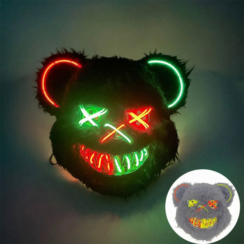 Halloween luminous bear mask - MERGE.DAY.1.FREESTYLE