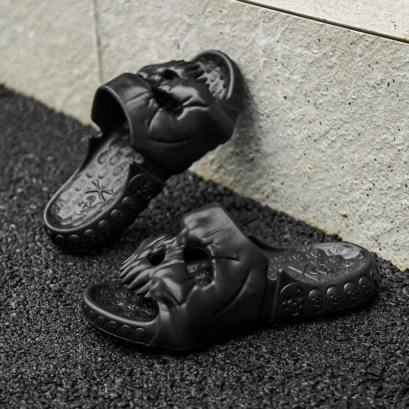 Halloween skull slippers - MERGE.DAY.1.FREESTYLE