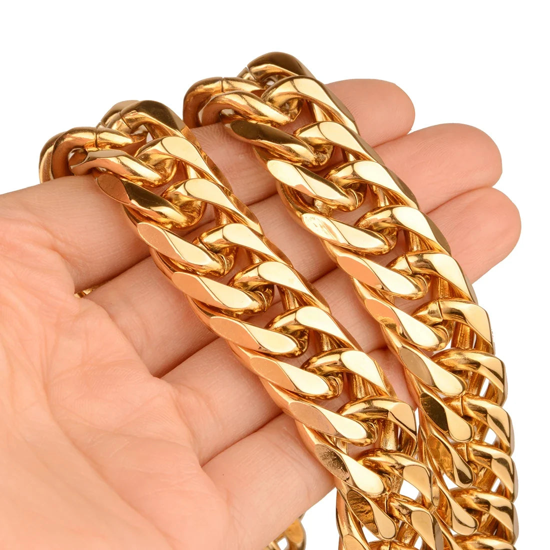 mens gold chain necklace - MERGE.DAY.1.FREESTYLE