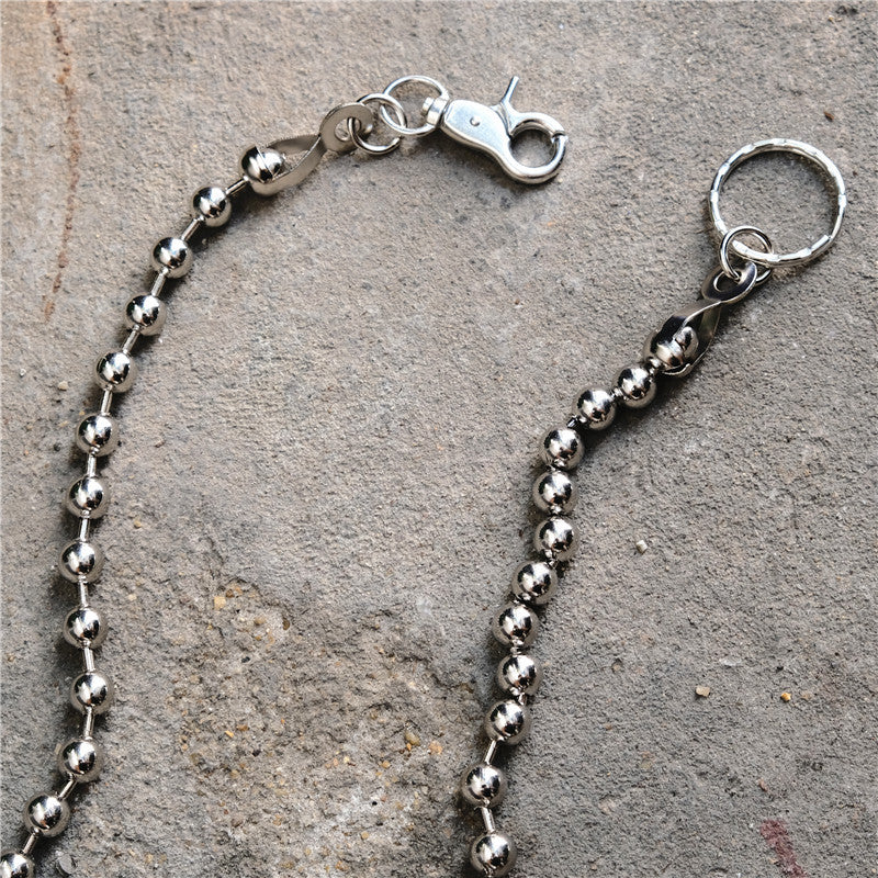 Men's simple beaded trousers and chains - MERGE.DAY.1.FREESTYLE
