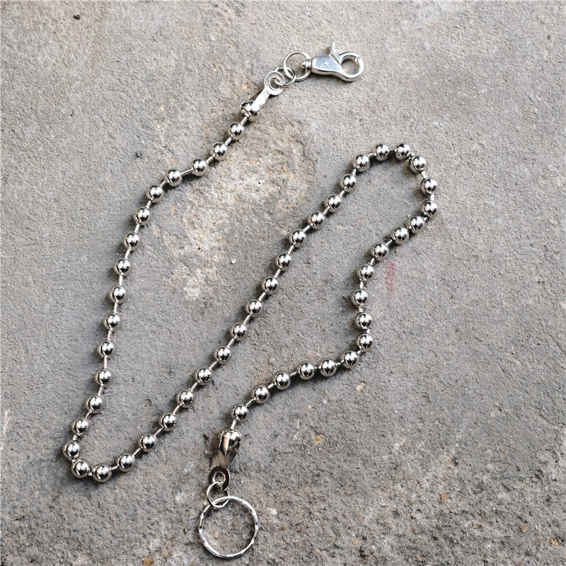 Men's simple beaded trousers and chains - MERGE.DAY.1.FREESTYLE