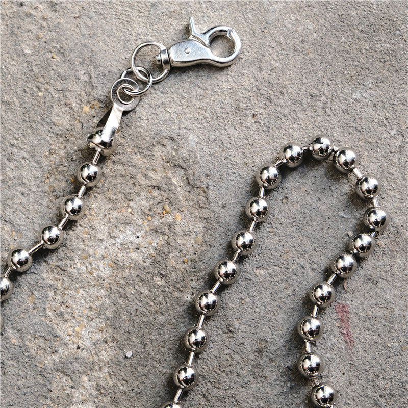 Men's simple beaded trousers and chains - MERGE.DAY.1.FREESTYLE