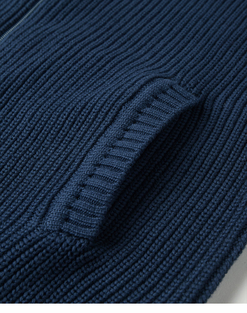 2024 half-high collar zipper sweater - MERGE.DAY.1.FREESTYLE