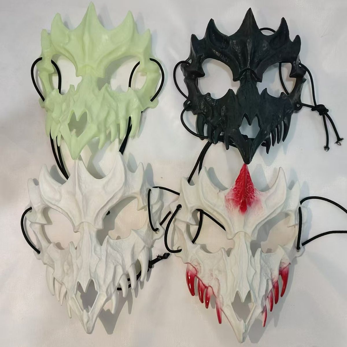 Halloween tiger half-face mask - MERGE.DAY.1.FREESTYLE