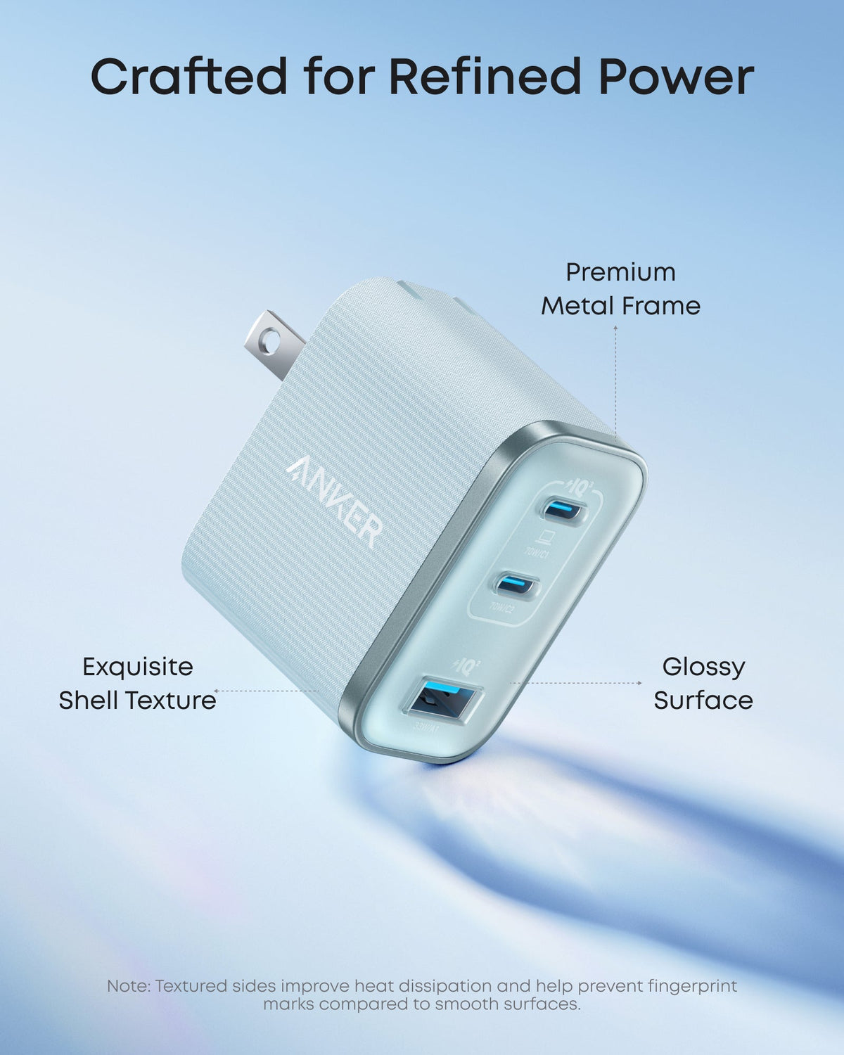 Anker Nano Charger (70W, 3 Ports) - MERGE.DAY.1.FREESTYLE