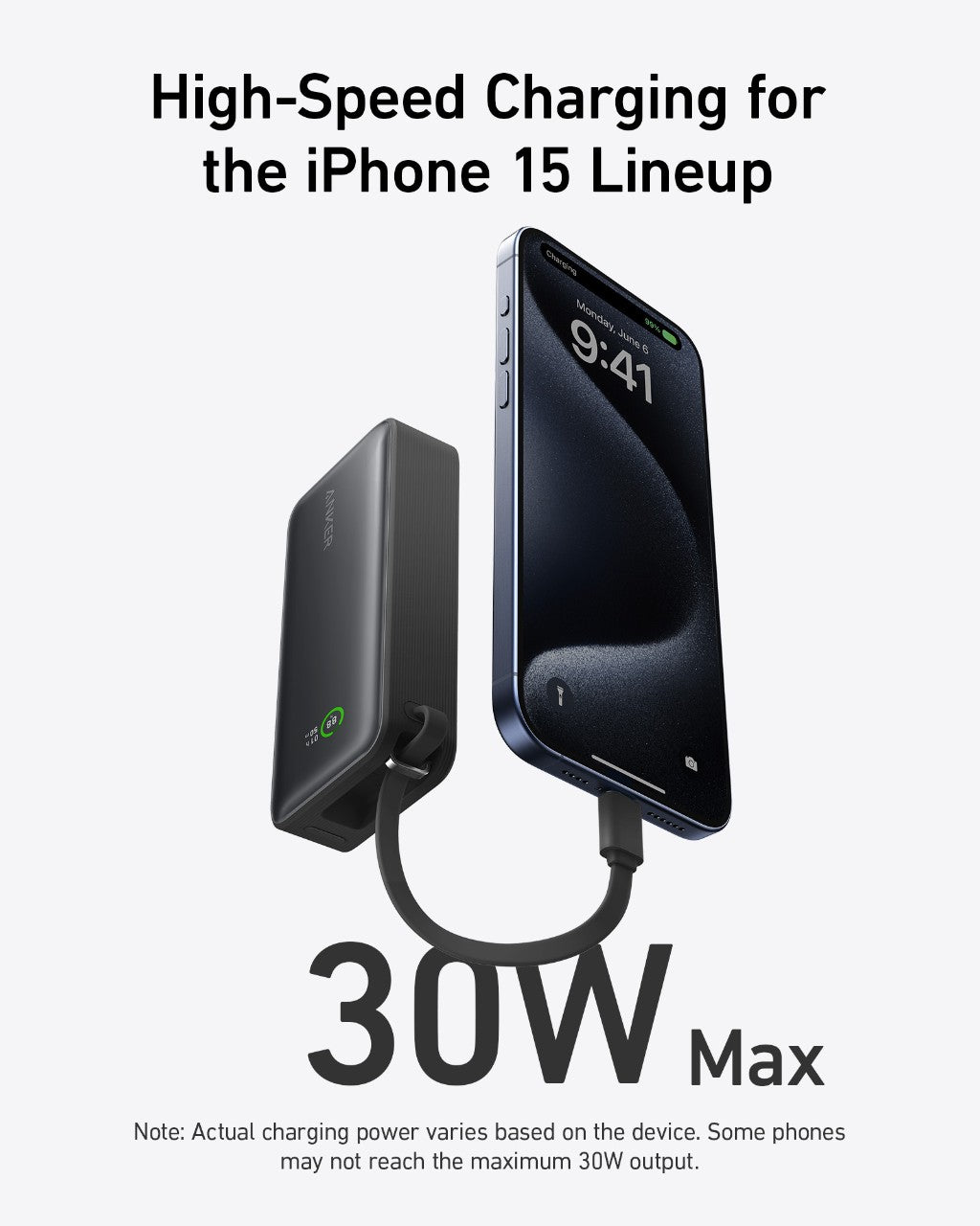 Anker Nano Power Bank (30W, Built-In USB-C Cable) - MERGE.DAY.1.FREESTYLE