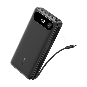 Anker Power Bank (20K, 87W, Built-In USB-C Cable) - MERGE.DAY.1.FREESTYLE