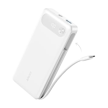 Anker Power Bank (20K, 87W, Built-In USB-C Cable) - MERGE.DAY.1.FREESTYLE