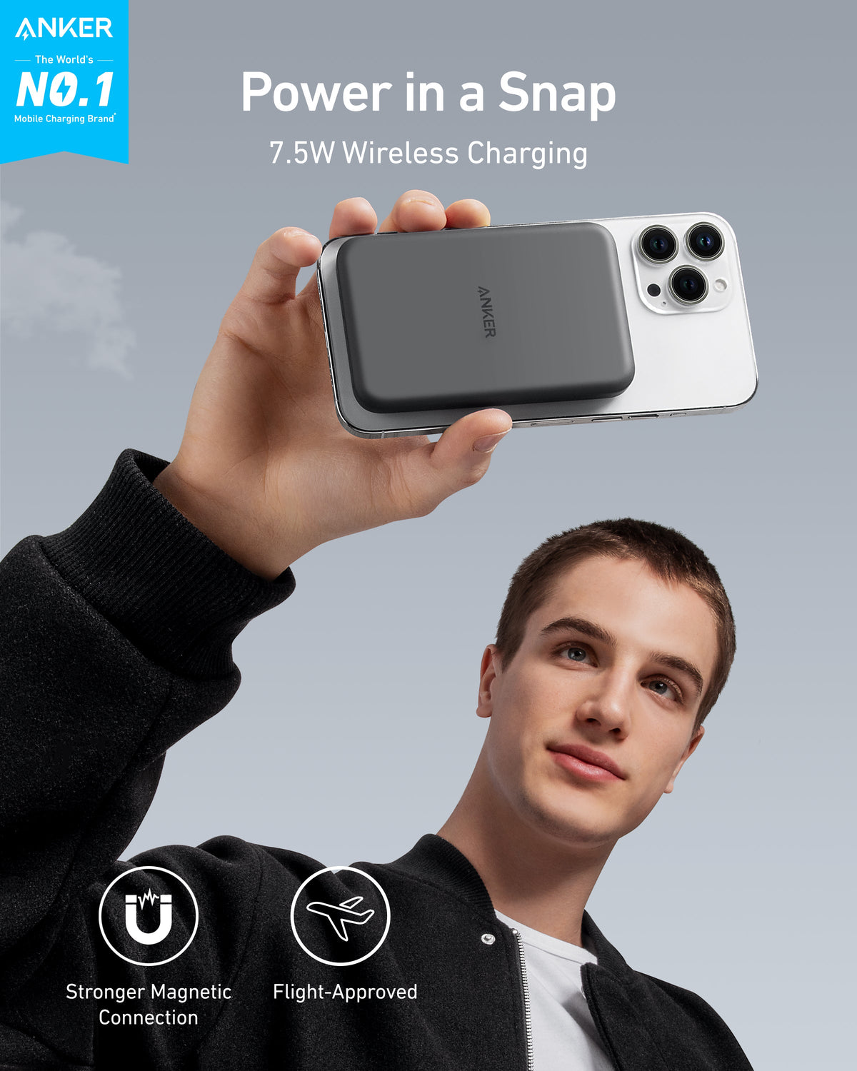 Anker <b>621</b> Magnetic Battery (MagGo) - MERGE.DAY.1.FREESTYLE
