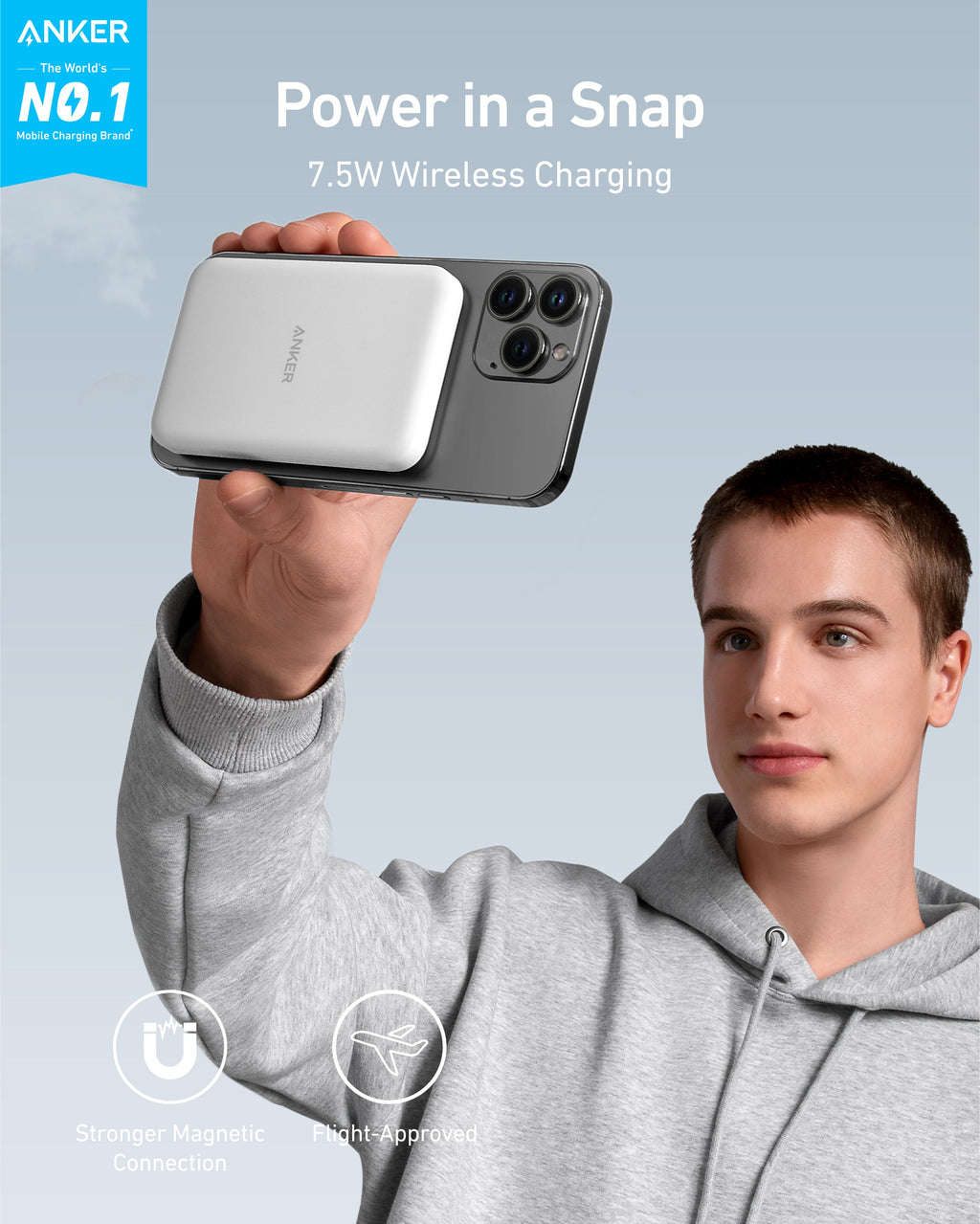 Anker <b>621</b> Magnetic Battery (MagGo) - MERGE.DAY.1.FREESTYLE