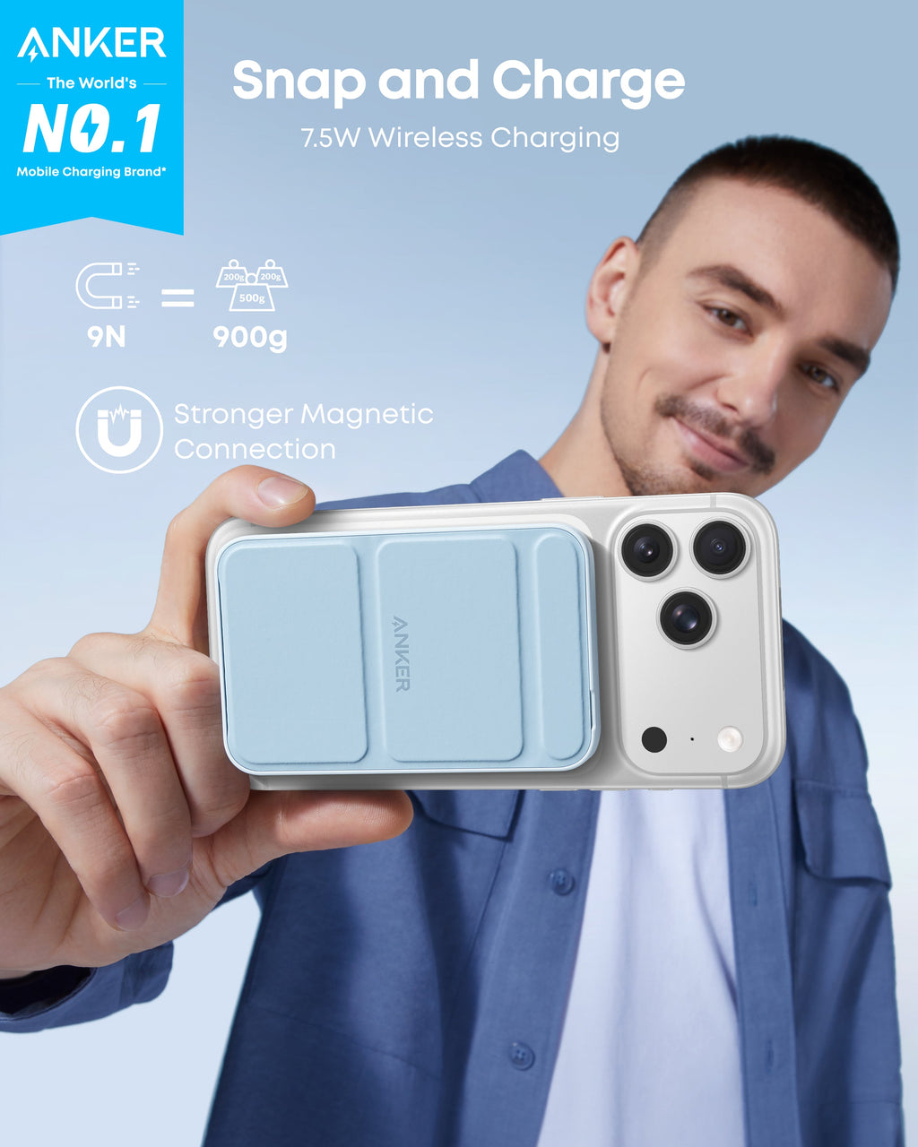 Anker <b>622</b> Magnetic Battery (MagGo) - MERGE.DAY.1.FREESTYLE