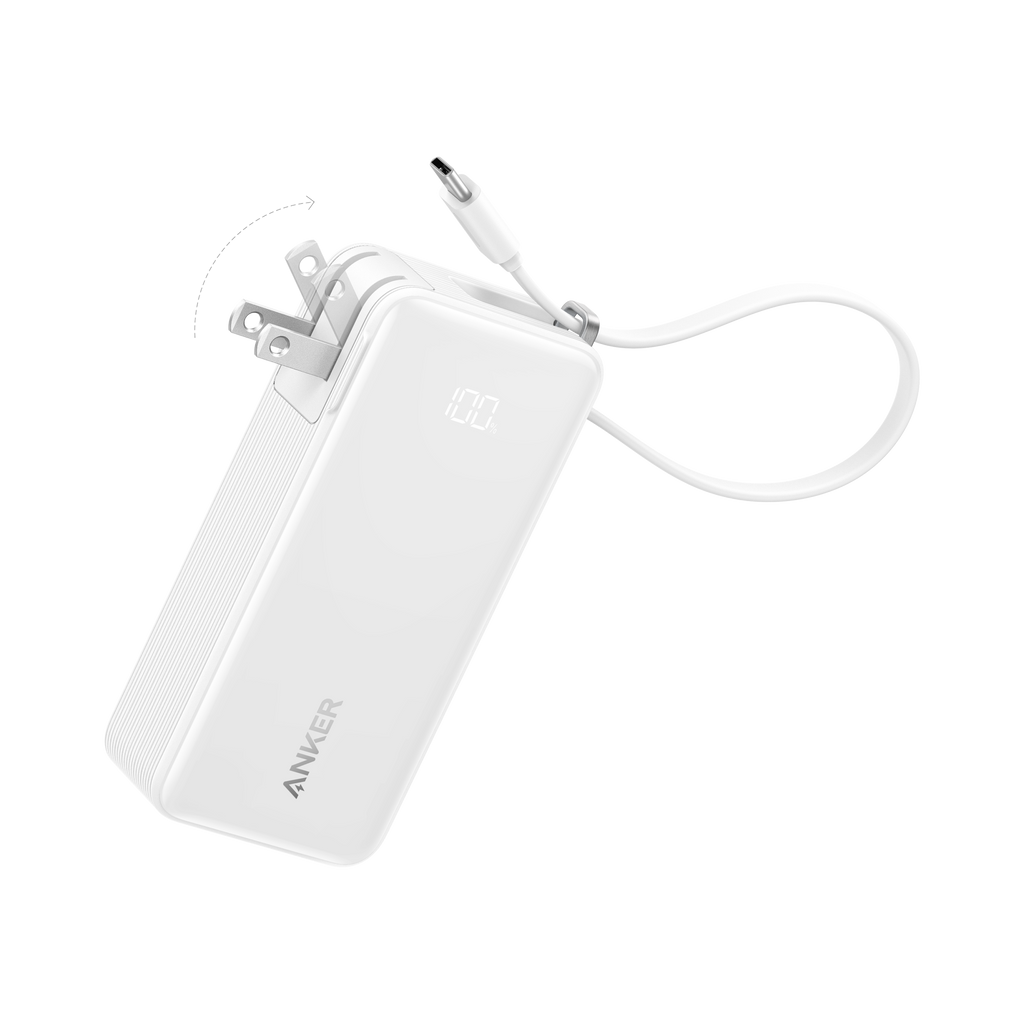 Anker Power Bank (10K, Fusion, Built-In Cable) - MERGE.DAY.1.FREESTYLE