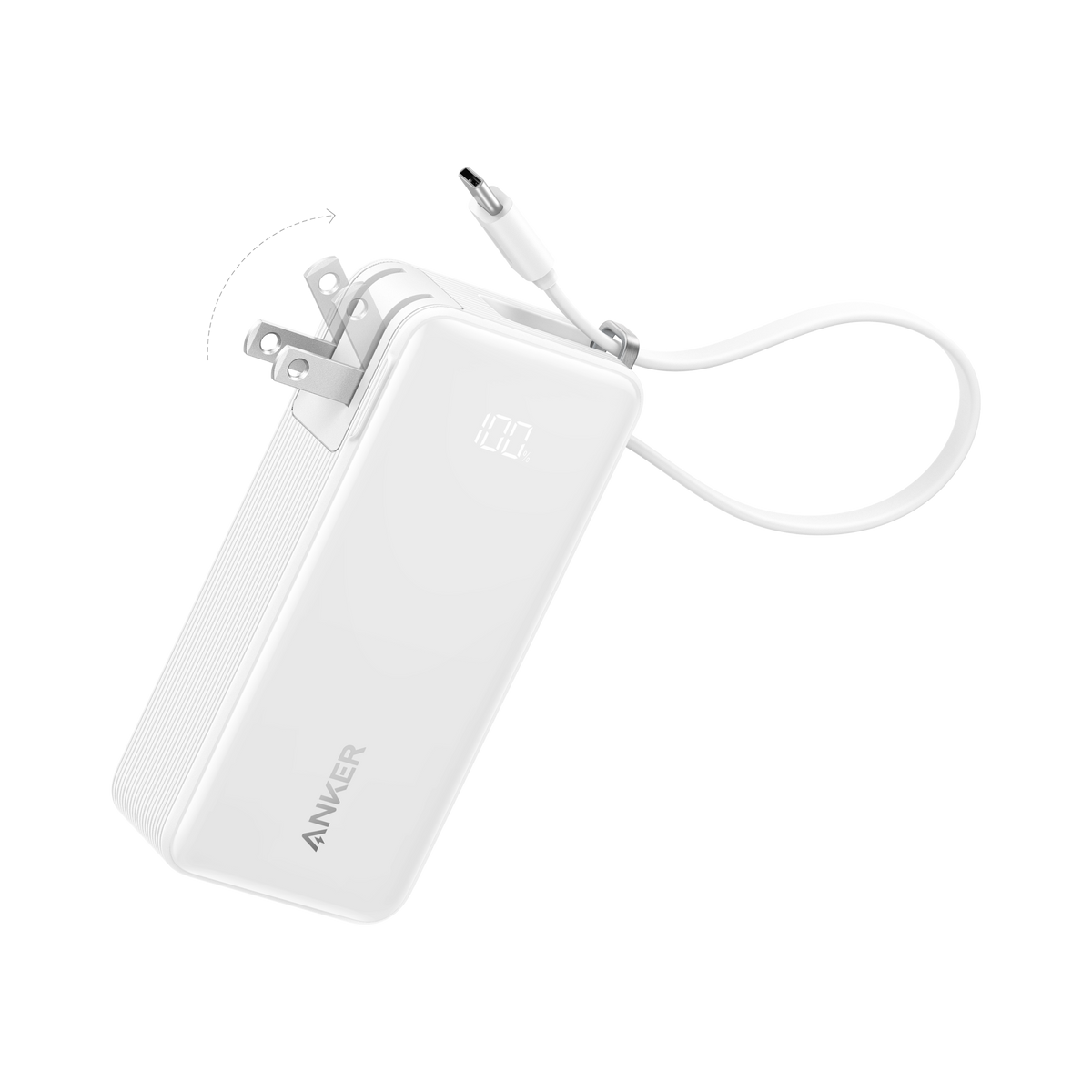 Anker Power Bank (10K, Fusion, Built-In Cable) - MERGE.DAY.1.FREESTYLE