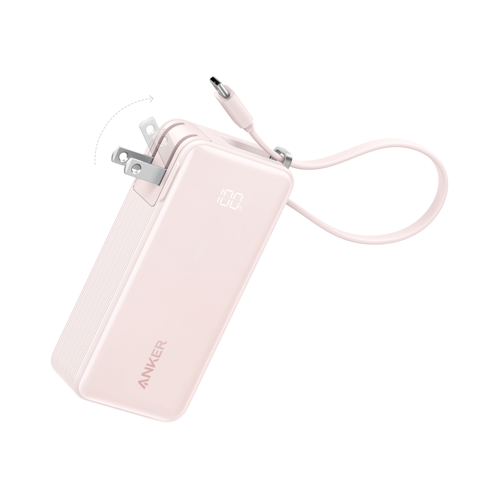 Anker Power Bank (10K, Fusion, Built-In Cable) - MERGE.DAY.1.FREESTYLE