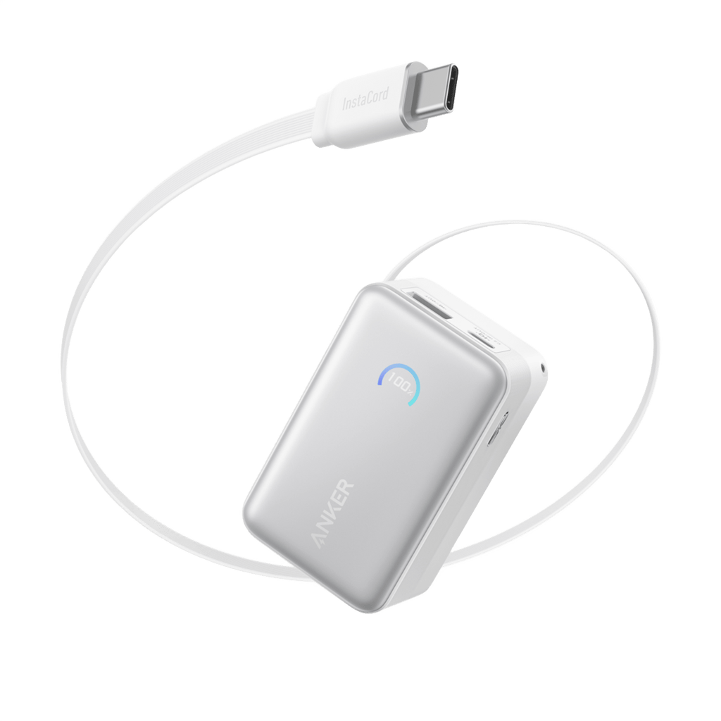 Anker Nano Power Bank (10K, 45W, Built-In Retractable USB-C Cable) - MERGE.DAY.1.FREESTYLE